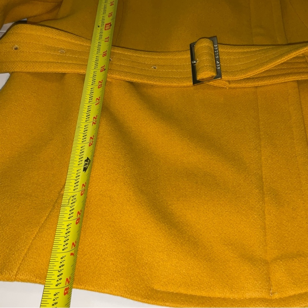 Ted Baker London Beautiful Inside And Out Size 4, Versatile Mustard Pea - Picture 9 of 16
